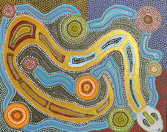 24-181 Rainbow Serpent by Wade Little