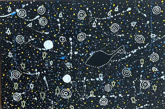 24-190 Emu in the Night Sky by Annie Walsh